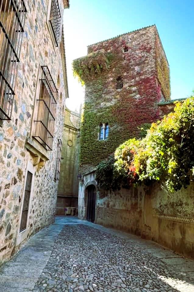 Las Cuatro Esquinas De Caceres Bagian luar foto